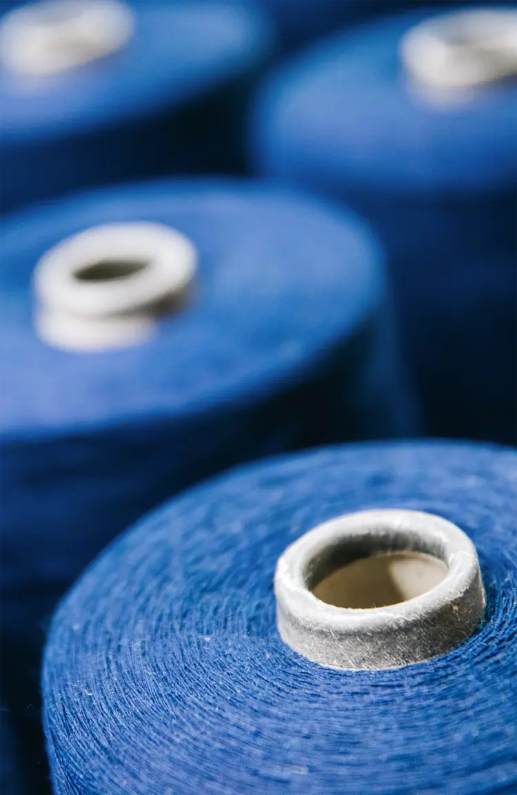 blue thread